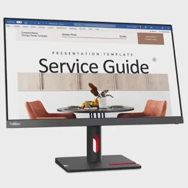 LENOVO Monitor ThinkVision S24i-30, 24", FHD, HDMI/VGA, crna